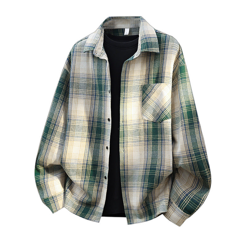 Herren Karierte Freizeithemd Shop Nory