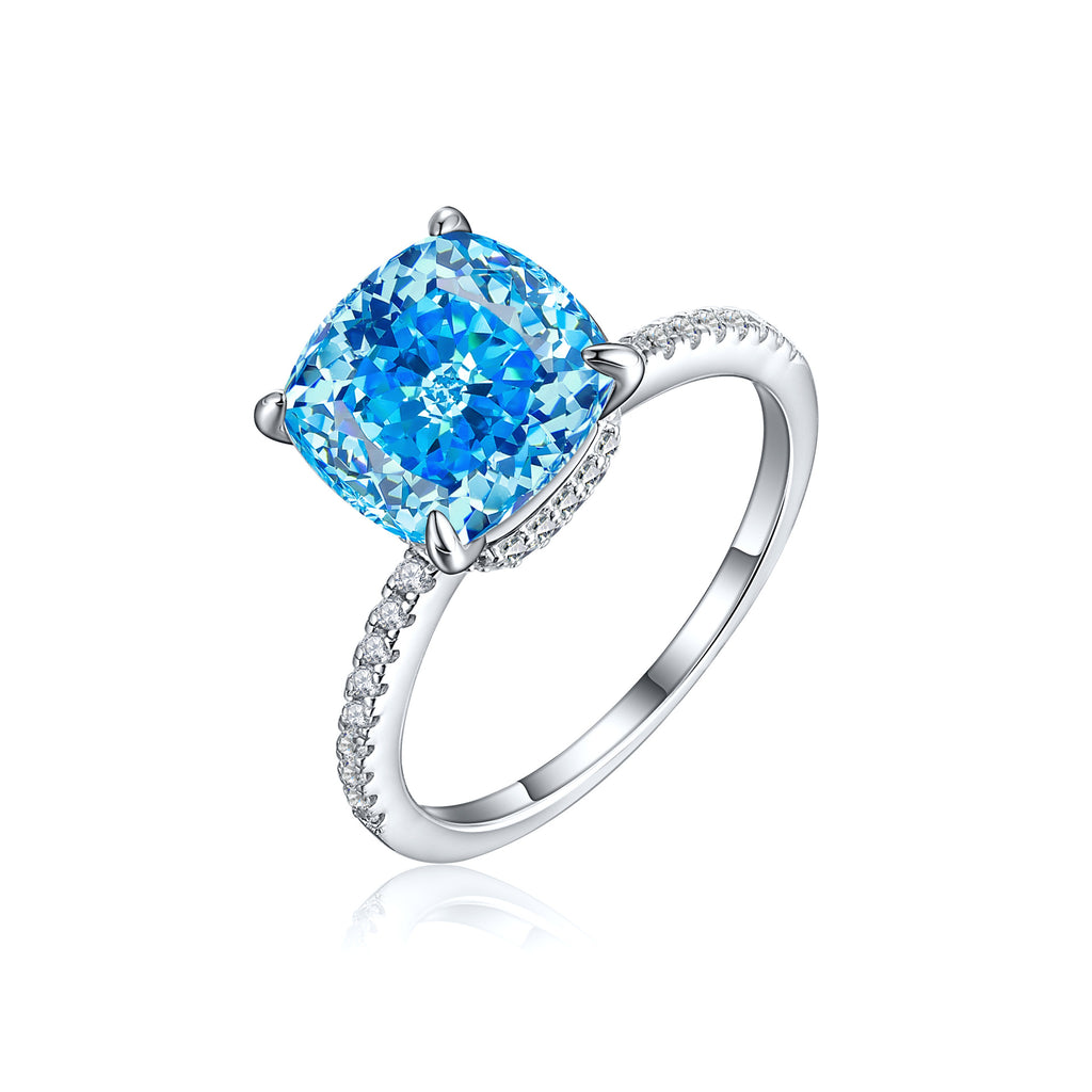 Damenring mit luxuriösem Zirkonia-Besatz und elegantem Design Shop Nory