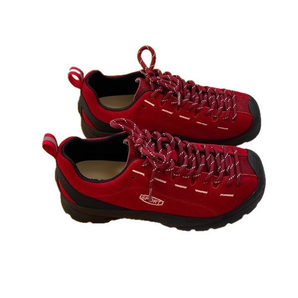 Damen Sportliche Wanderschuhe mit griffiger Sohle und atmungsaktiver Oberfläche