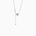 Damen Kette mit funkelndem Sternen-Anhänger und eleganten Akzenten Shop Nory