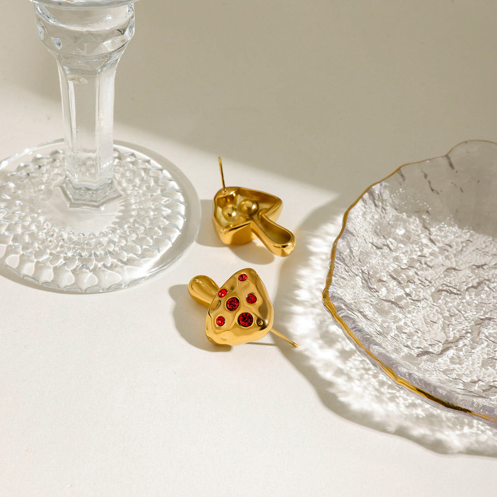 Damen Ohrstecker im Pilzdesign Shop Nory
