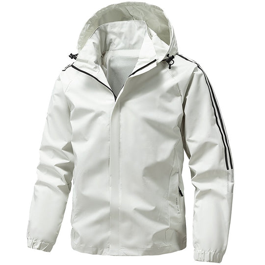 Herren Leichte Funktionsjacke mit verstellbarer Kapuze Shop Nory