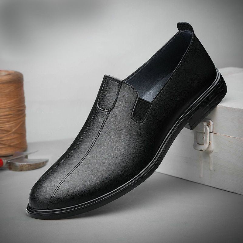 Herren Eleganter Business-Slipper aus Lederoptik mit elastischem Einstieg und dämpfender Komfortsohle Shop Nory