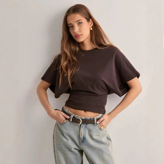 Damen Bequemes Oversized T-Shirt mit modernem Schnitt