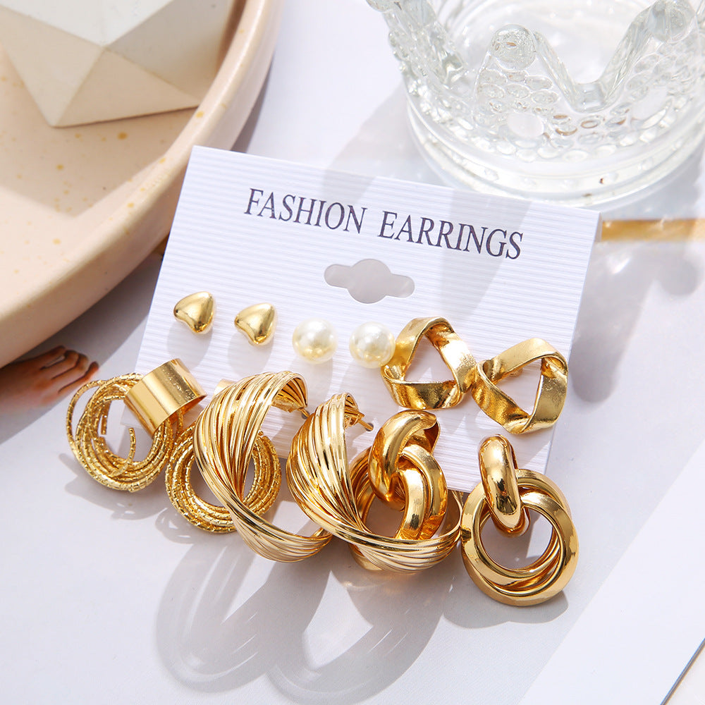 Damen Ohrschmuck Set mit vielfältigen Designs und eleganten Elementen Shop Nory