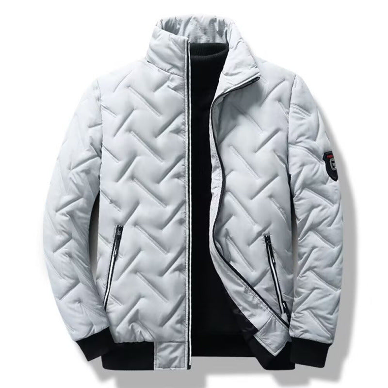 Herren Winter Steppjacke mit hochabschließendem Kragen Shop Nory