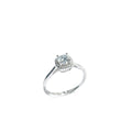 Damen Schmuckring mit funkelndem Zirkonia und eleganter Fassung Shop Nory