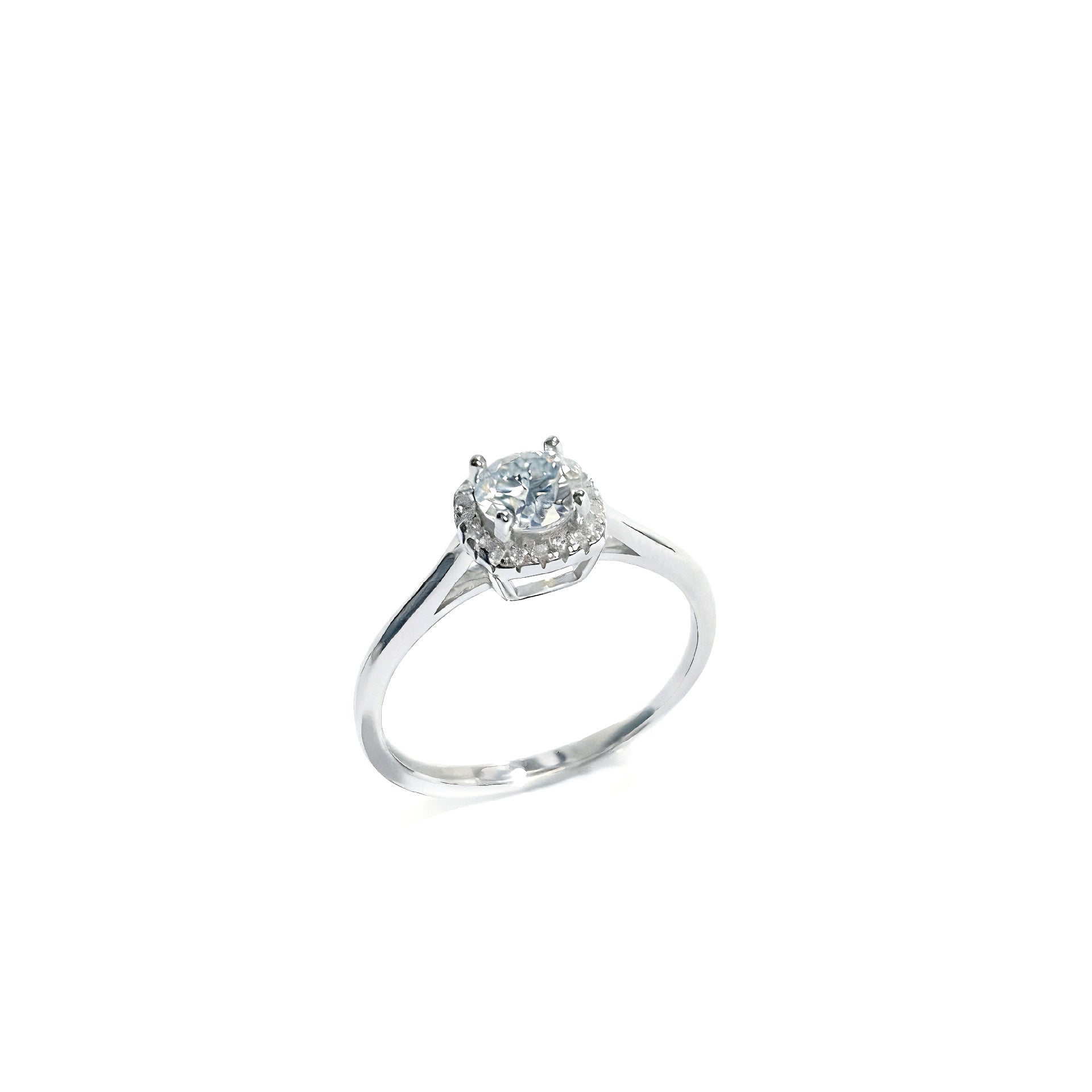 Damen Schmuckring mit funkelndem Zirkonia und eleganter Fassung Shop Nory