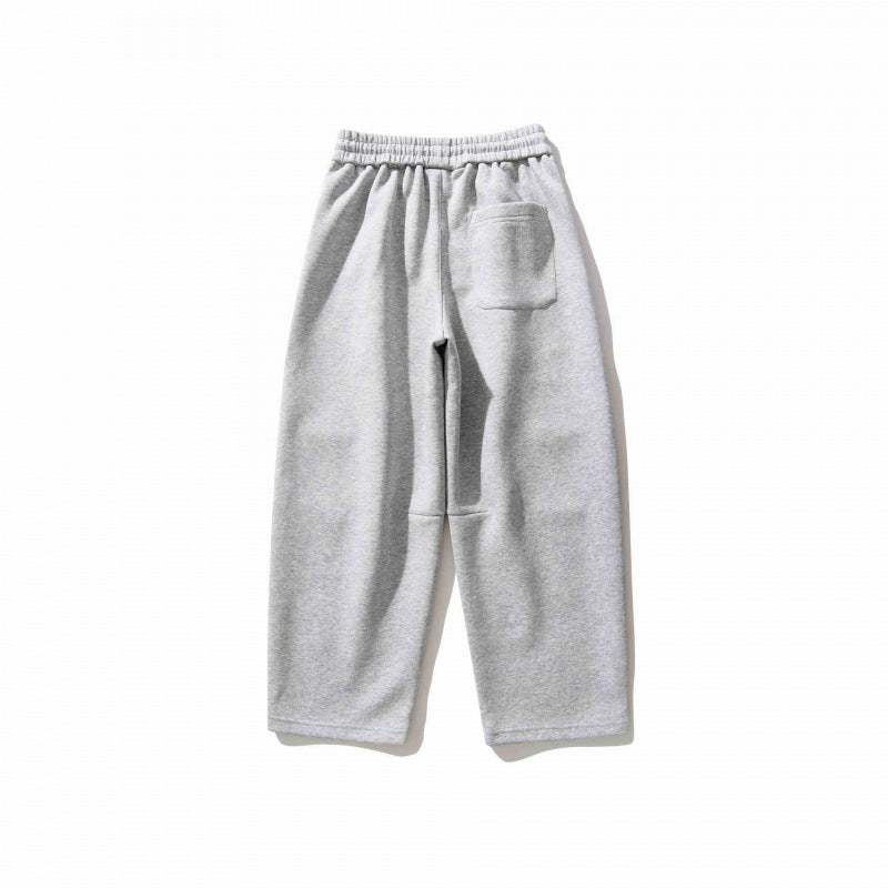 Unisex Weite Relaxed-Jogginghose aus French-Terry mit hohem Elastikbund und Kordelzug Shop Nory