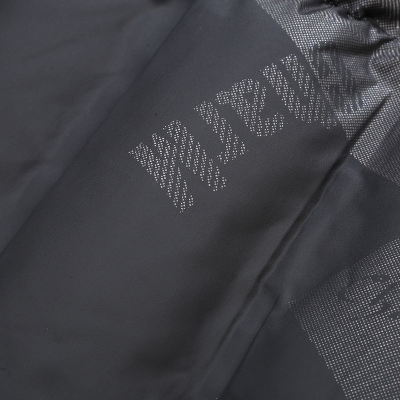Herren Wasserabweisender Kapuzenparka mit minimalistischem Design und verdecktem Reißverschluss Shop Nory