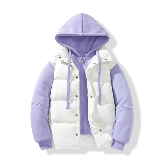 Herren Hybrid-Steppjacke mit integrierter Kapuzen-Fleeceinnenschicht Shop Nory