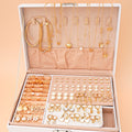 Damen Schmuckset mit vielseitigen Anhängern und elegantem Kettenaufbewahrung Shop Nory