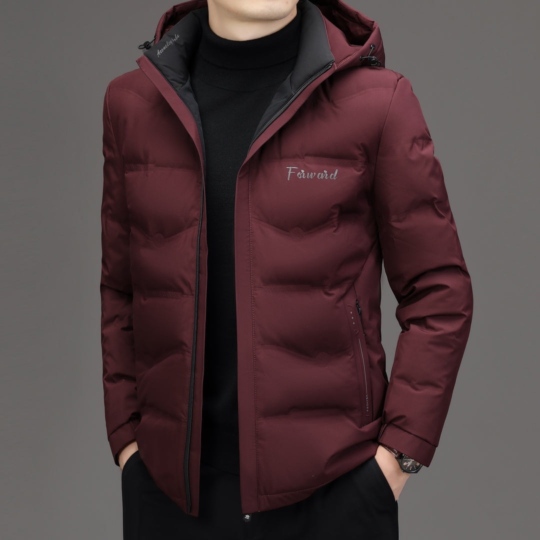 Herren Steppjacke mit Kapuze und schlanker Thermofütterung Shop Nory