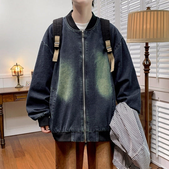 Herren entspannte Baumwolljacke im lässigen Stil