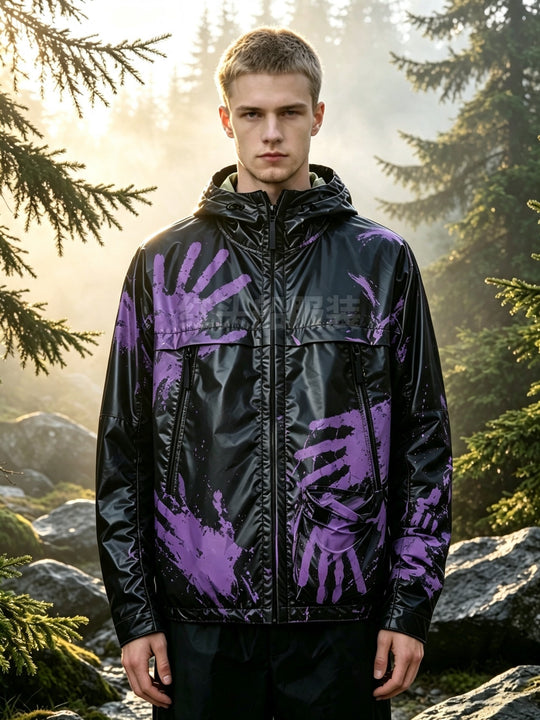 Herren Wasserdichte Outdoorjacke