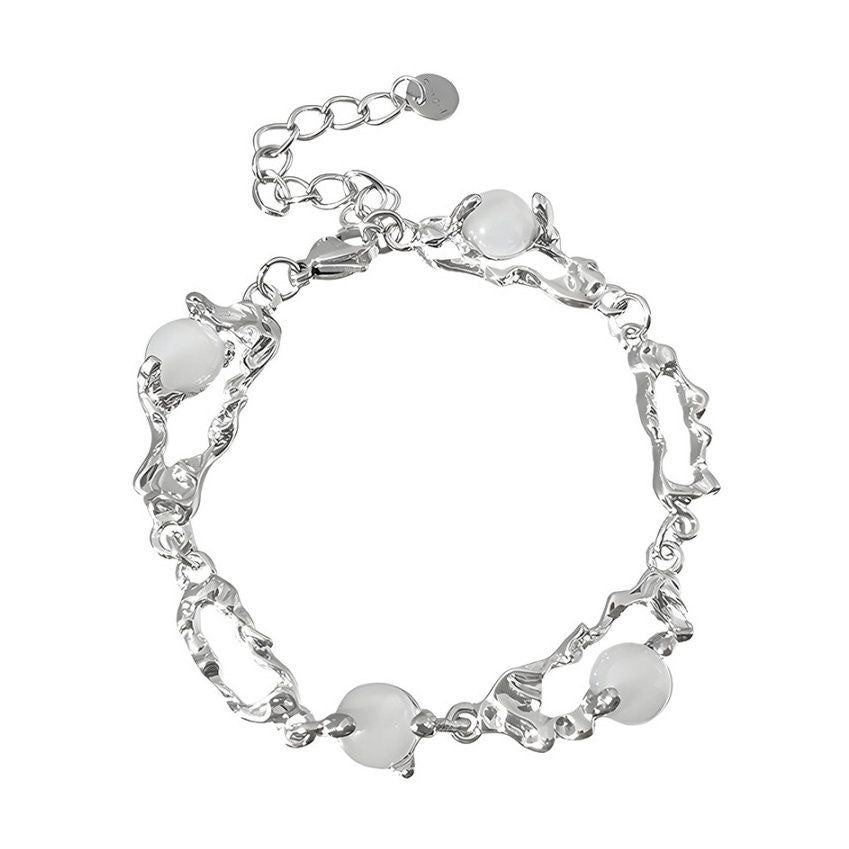 Damen Armband mit filigranem Design und Halbedelsteinen Shop Nory