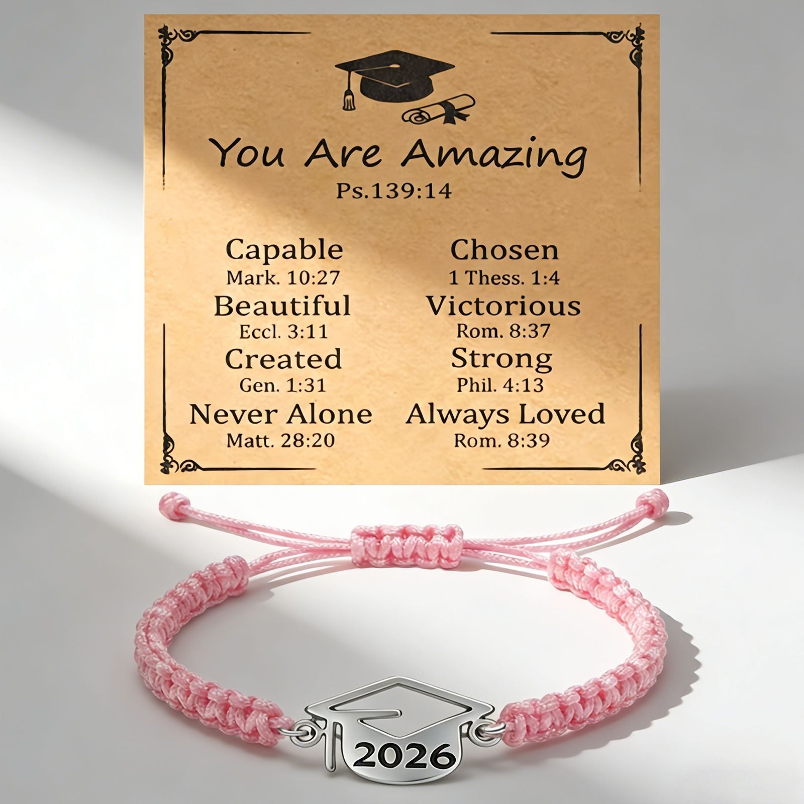 Damen Motivationsarmband mit Abschlusskappe und hochwertigem Geflecht Shop Nory