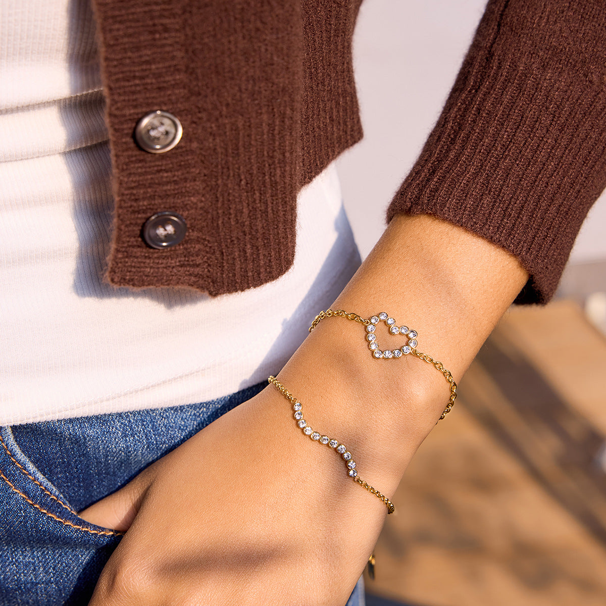 Damen Kette mit stylischem Anhänger und hypoallergener Verarbeitung Shop Nory