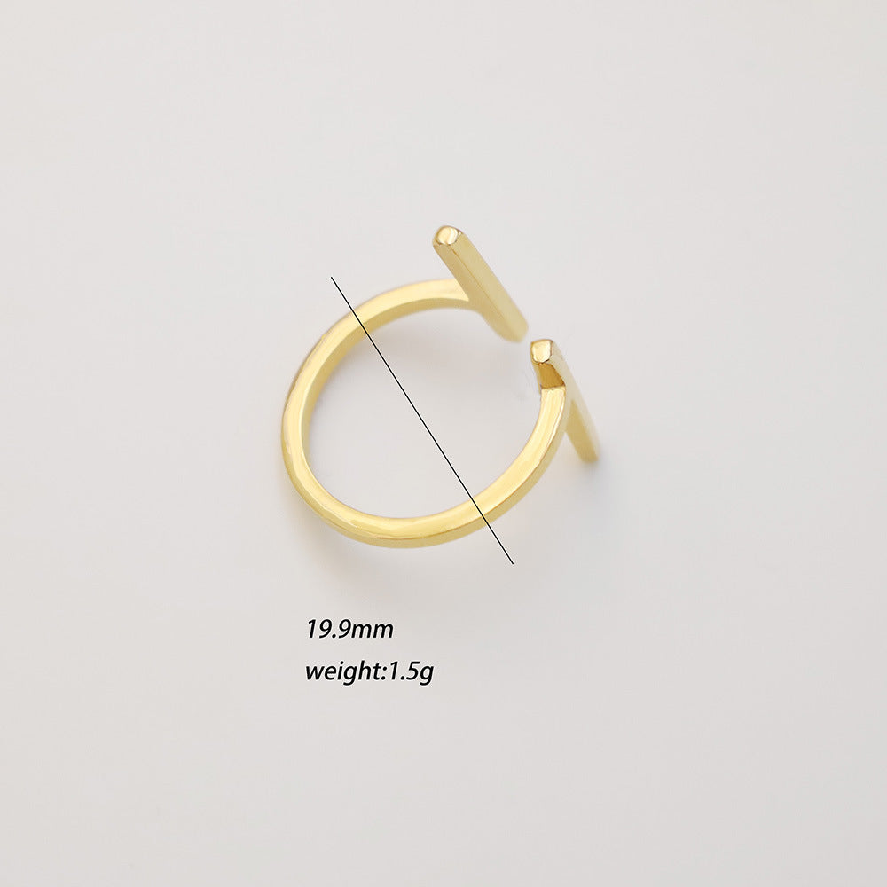 Damen Offener Ring mit elegantem minimalistischem Design Shop Nory