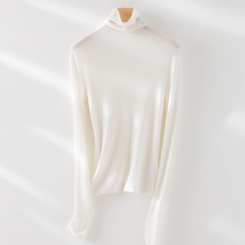 Damen Feiner ultraleichter Rollkragenpullover aus Stretch‑Feinstrick Shop Nory