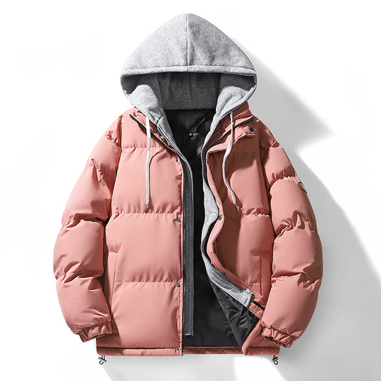 Herren Zweilagige Pufferjacke mit integrierter Kapuzen‑Sweatlage und Thermofutter Shop Nory