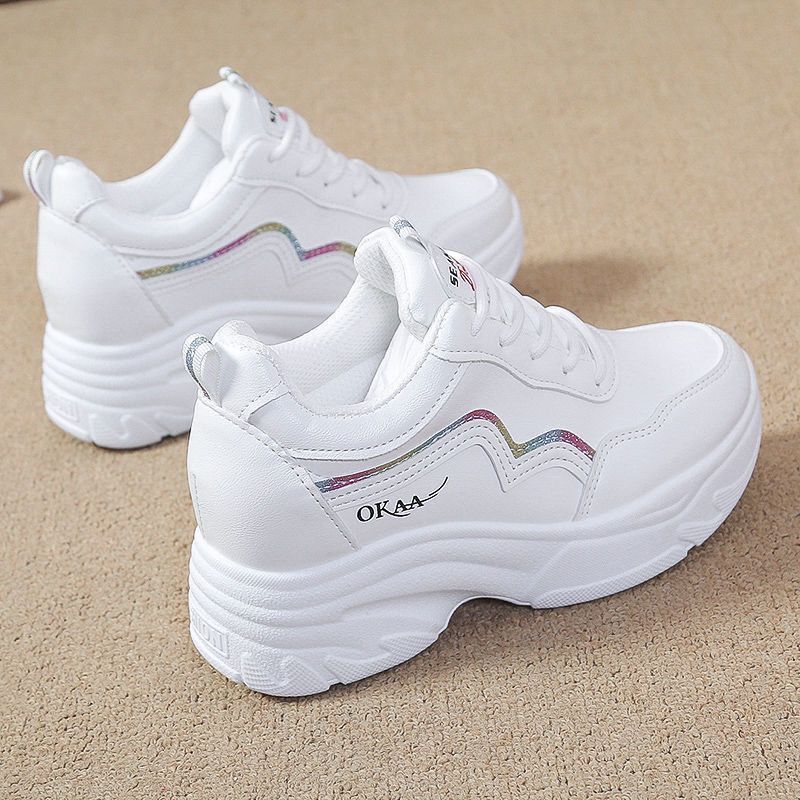 Damen Modische Chunky Sneakers mit ergonomischer Dämpfung und stabiler Sohle