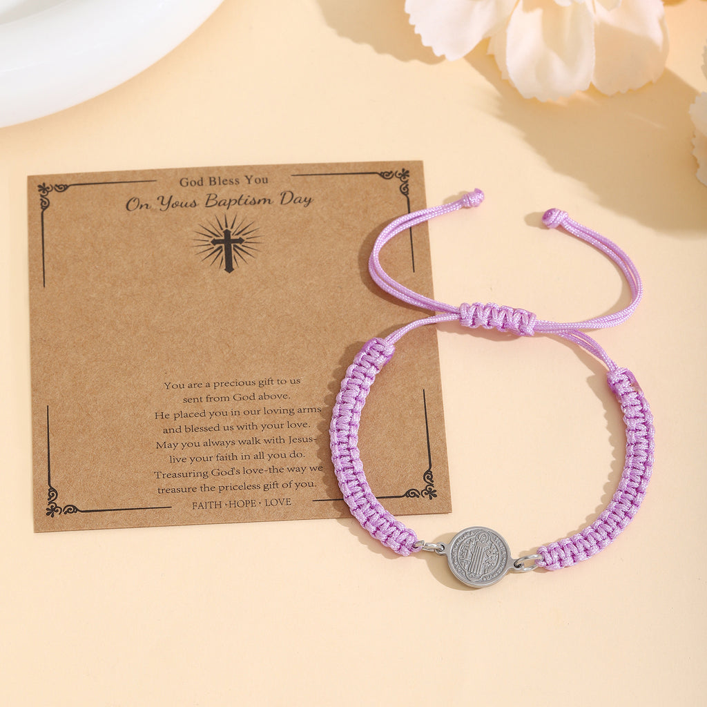 Damen Schutzamulett Armband mit verstellbarem Knoten Shop Nory
