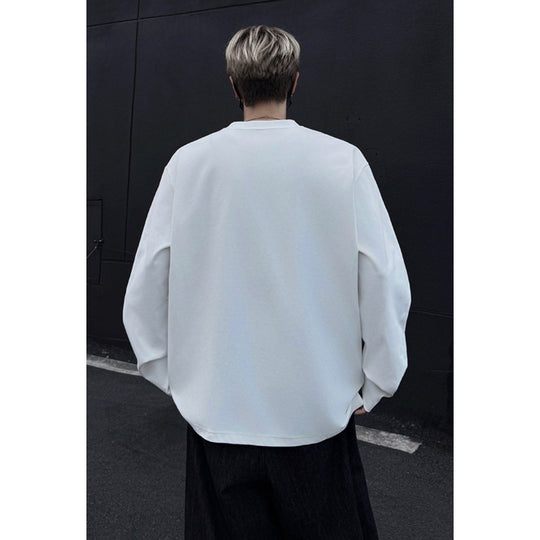 Herren Oversize Rundhals‑Sweatshirt mit Raglanärmeln und cleanem Minimaldesign Shop Nory