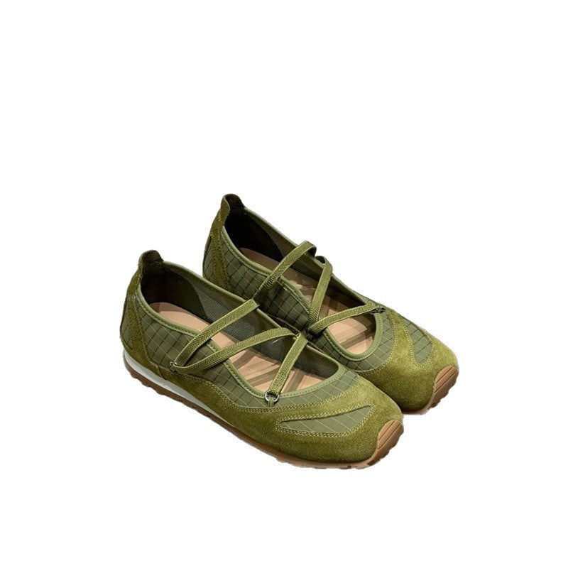 Damen Ballerinas mit elegantem Riemchen-Design Shopnory