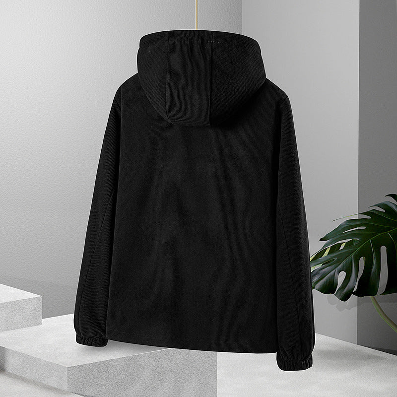 Damen Leichte wasserdichte Softshelljacke mit Kapuze und Brust-Reißverschlusstasche Shop Nory