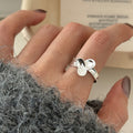 Damenring mit stilvollem Blumenmotiv Shop Nory