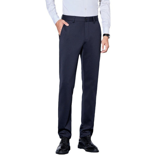Herren Elegante Business-Hose mit geradem Schnitt und elastischem Bund Shop Nory