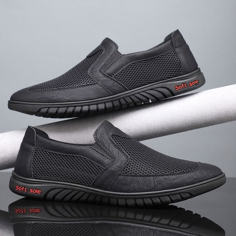Herren atmungsaktive Slip-On Schuhe