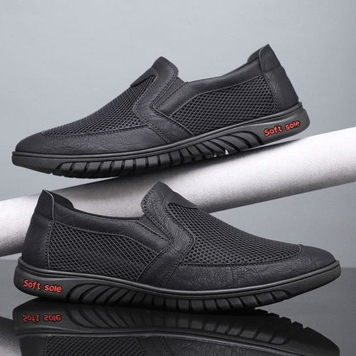 Herren atmungsaktive Slip-On Schuhe