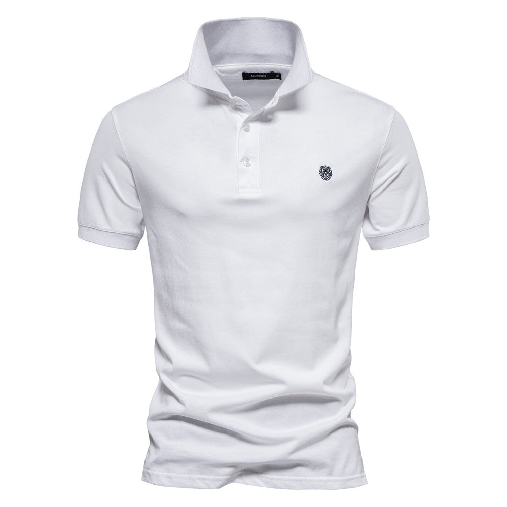 Herren Polo-Shirt mit feiner Piqué-Struktur und klassischem Kragen