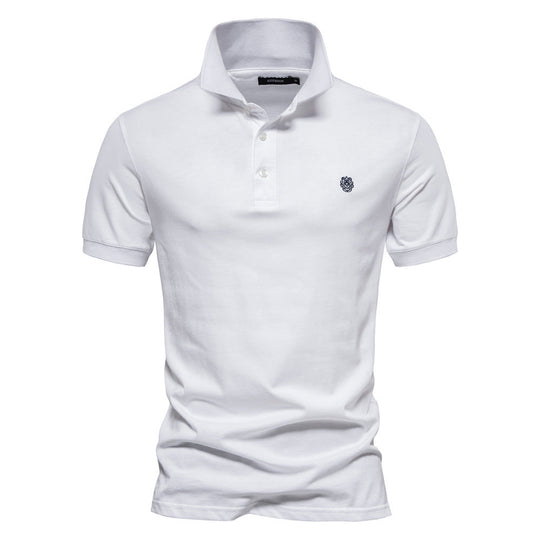 Herren Polo-Shirt mit feiner Piqué-Struktur und klassischem Kragen