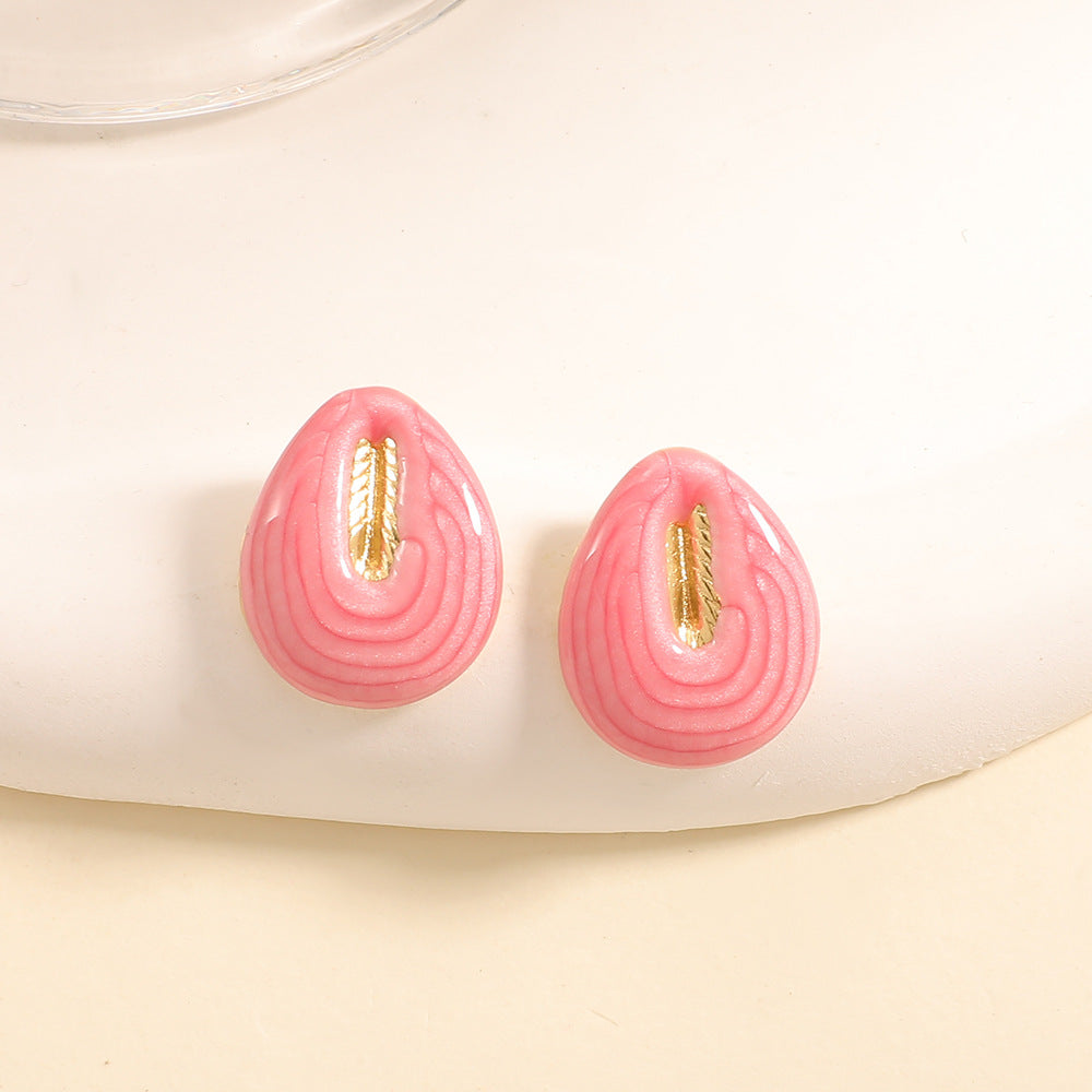 Damen Ohrstecker im eleganten Muscheldesign Shop Nory 1784077119