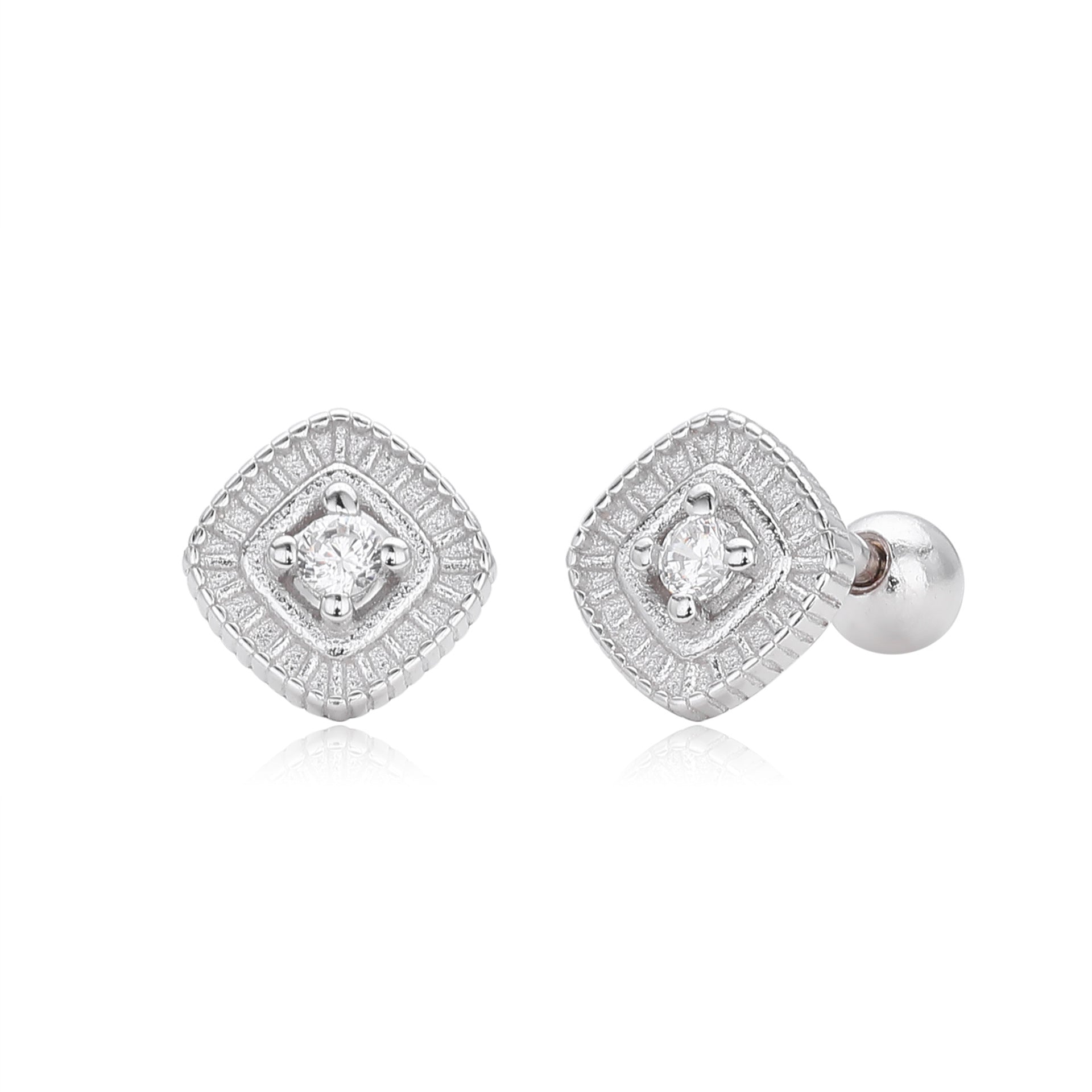 Damen Ohrstecker mit luxuriösem Zirkon und edlem Design Shop Nory