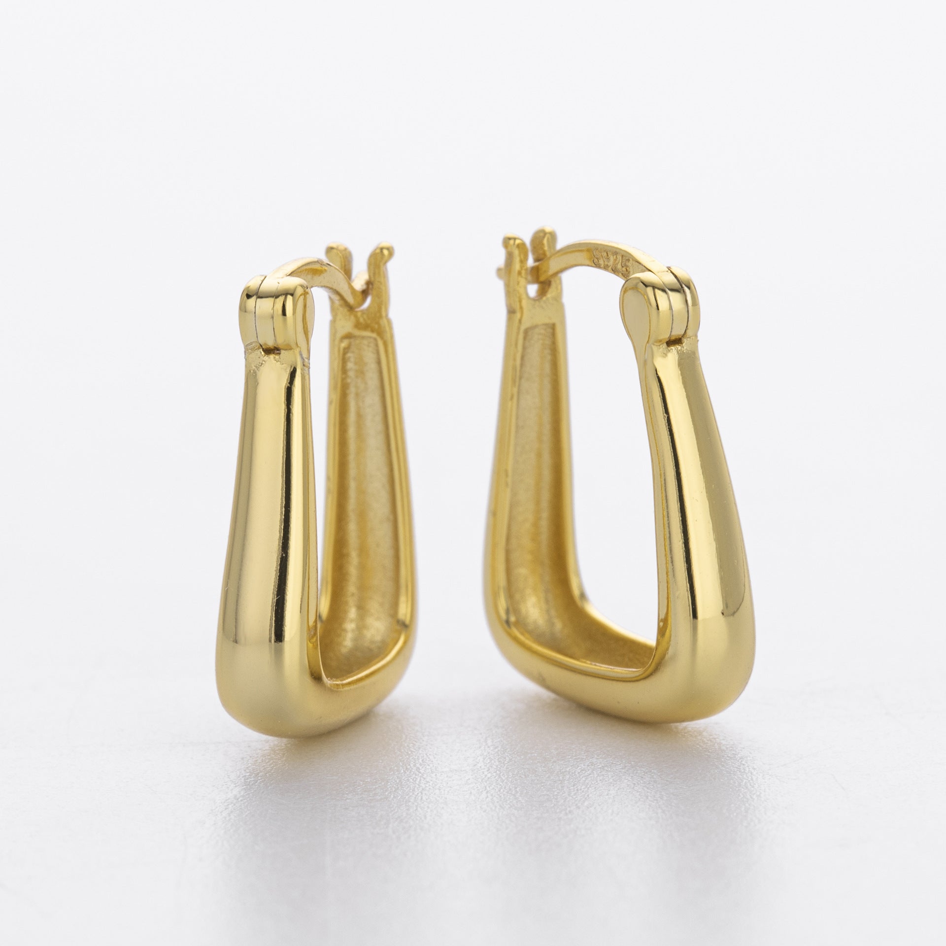 Damen Ohrhänger im modernen, minimalistischen Design aus 925 Sterling Silber Shop Nory