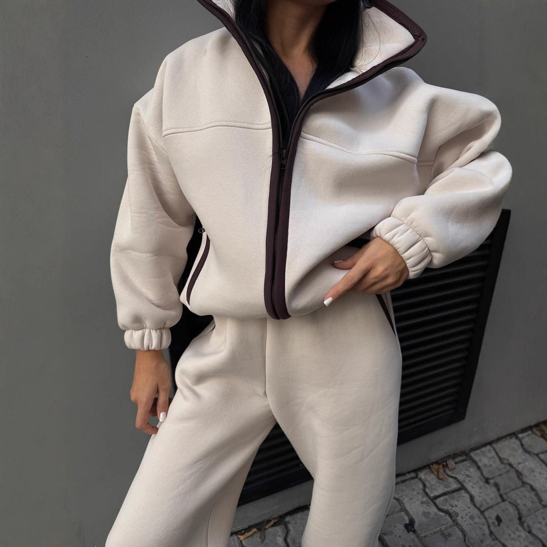 Damen Komfortabler Fleece-Jogginganzug Shop Nory