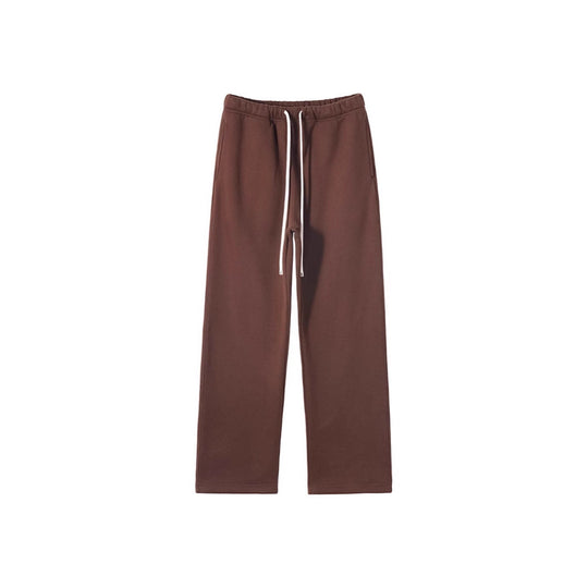 Damen nan weite Relax-Sweathose mit elastischem Komfortbund, kontrastierendem Kordelzug und geradem Bein Shop Nory