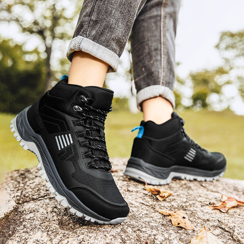Damen Multifunktionale Wanderschuhe mit rutschfester Sohle und isolierendem Innenfutter