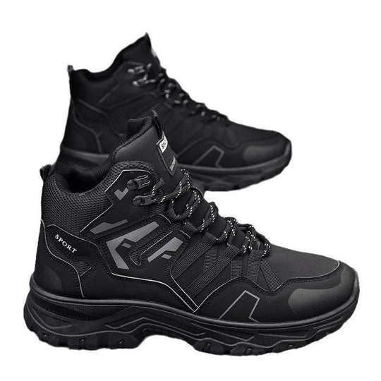 Damen Wanderstiefel mit robustem Obermaterial und rutschfester Sohle