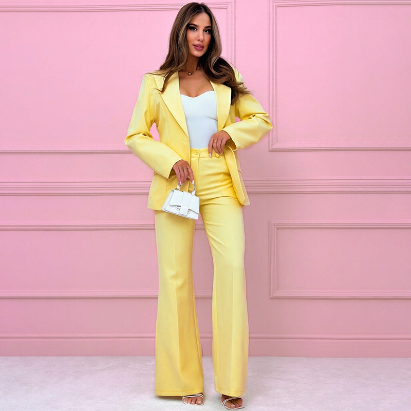 Damen Eleganter Blazeranzug Shop Nory