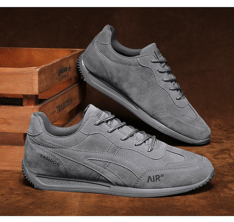 Damen Modische Sneakers mit hochwertiger Veloursleder-Oberfläche und rutschfester Sohle
