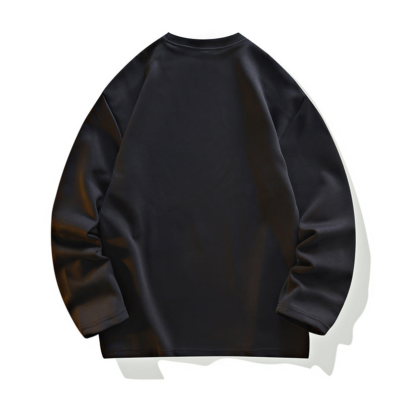 Unisex Oversize Langarm-Sweatshirt mit Raglannähten und Rundhalsausschnitt Shop Nory