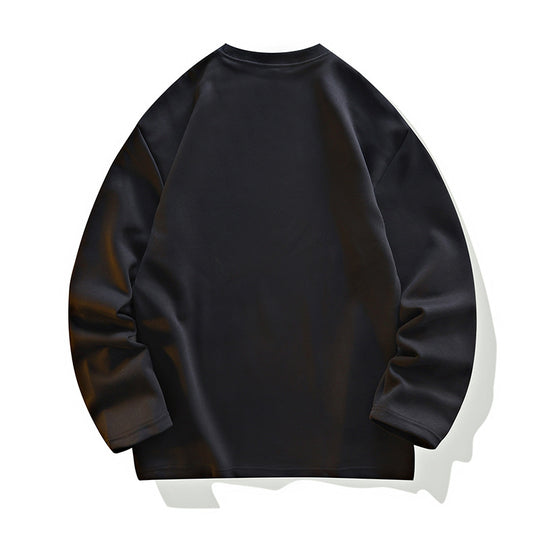 Unisex Oversize Langarm-Sweatshirt mit Raglannähten und Rundhalsausschnitt Shop Nory