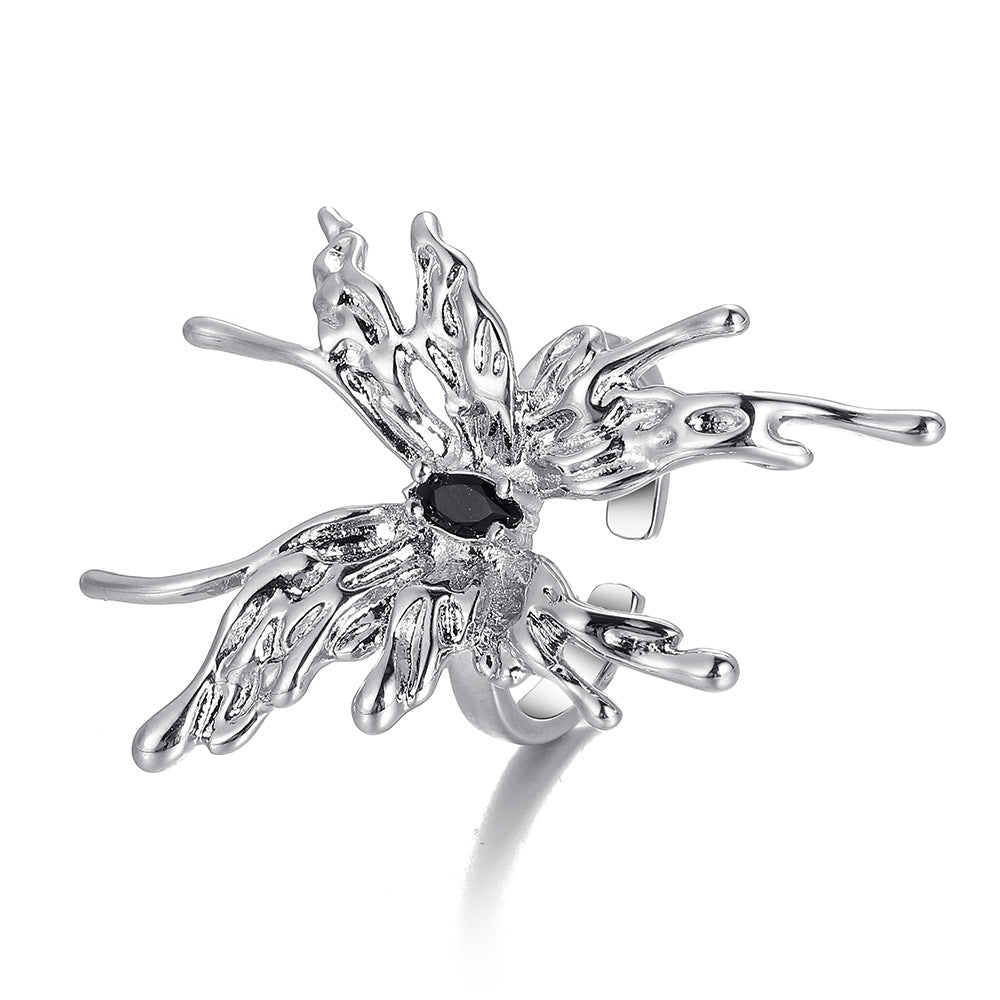 Damenring im eleganten Schmetterlingsdesign Shop Nory