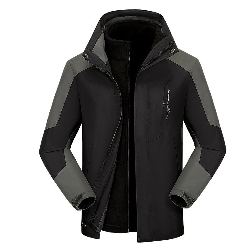 Damen vielseitige Outdoorjacke mit abnehmbarer Fleece‑Innenjacke und winddichter Softshell‑Hülle Shop Nory