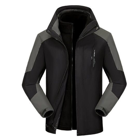 Damen vielseitige Outdoorjacke mit abnehmbarer Fleece‑Innenjacke und winddichter Softshell‑Hülle Shop Nory